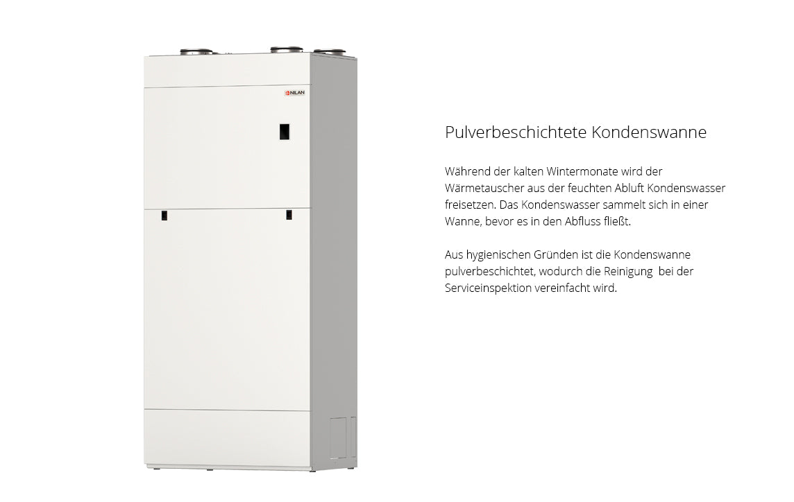 Nilan Compact P2 KSF mit Edelstahlspeicher