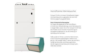 Nilan Compact P2 KSF Air9 (Innenteil) mit Edelstahlspeicher