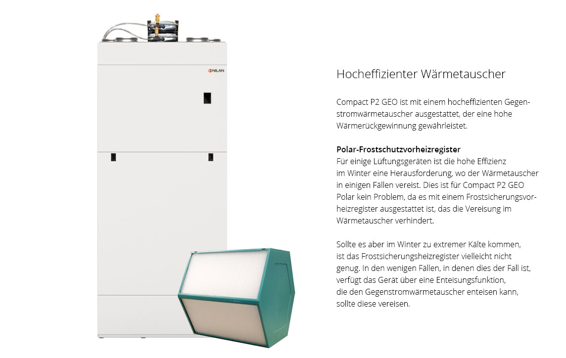 Nilan Compact P2 KF Polar Geo 9