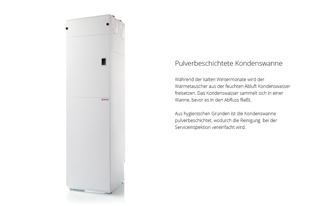 Nilan Compact S Polar mit HMI Touchpanel