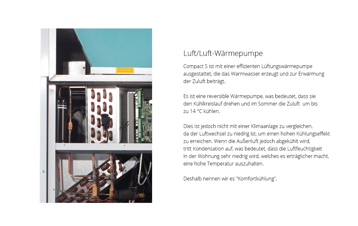 Nilan Compact S Polar mit HMI Touchpanel