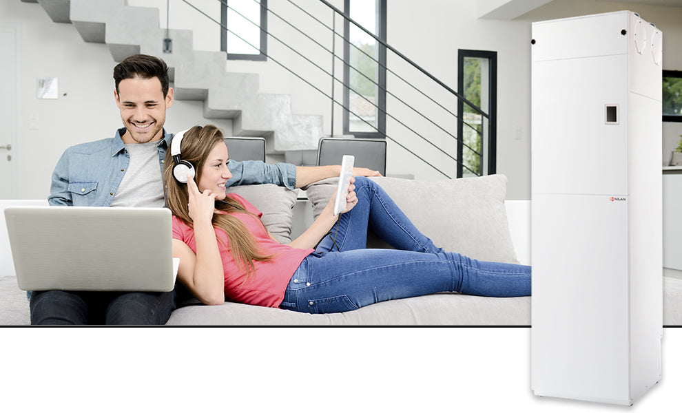 Nilan Compact S mit HMI Touchpanel