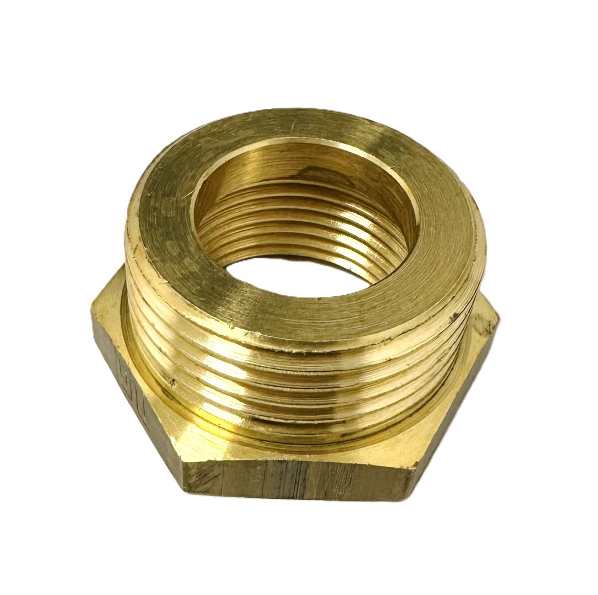 Westech Reduzierstück aus Messing, Außengewinde auf Innengewinde, 1" AG x 3/4" IG