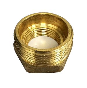 Westech Reduzierstück aus Messing, Außengewinde auf Innengewinde, 1 1/2" AG x 1" IG